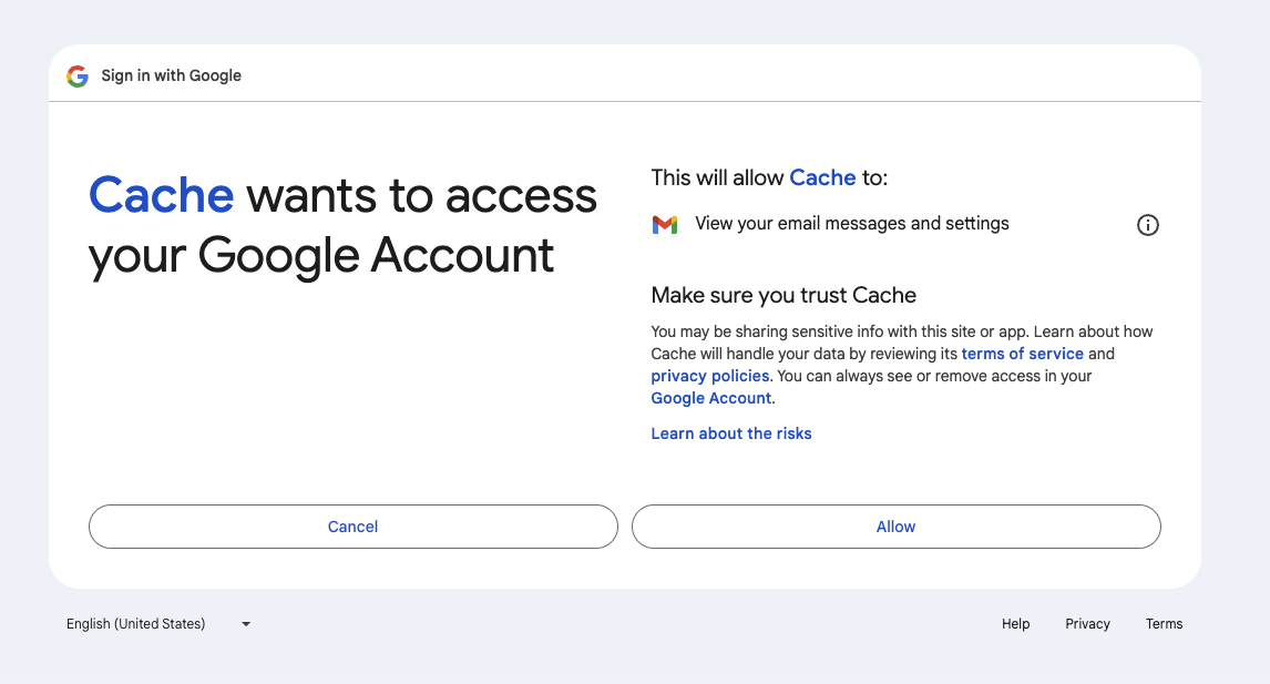 Google Auth